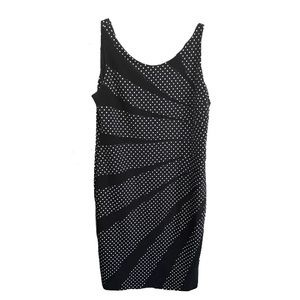 Size XL/16, Joseph Ribkoff B&W Geometric Dress